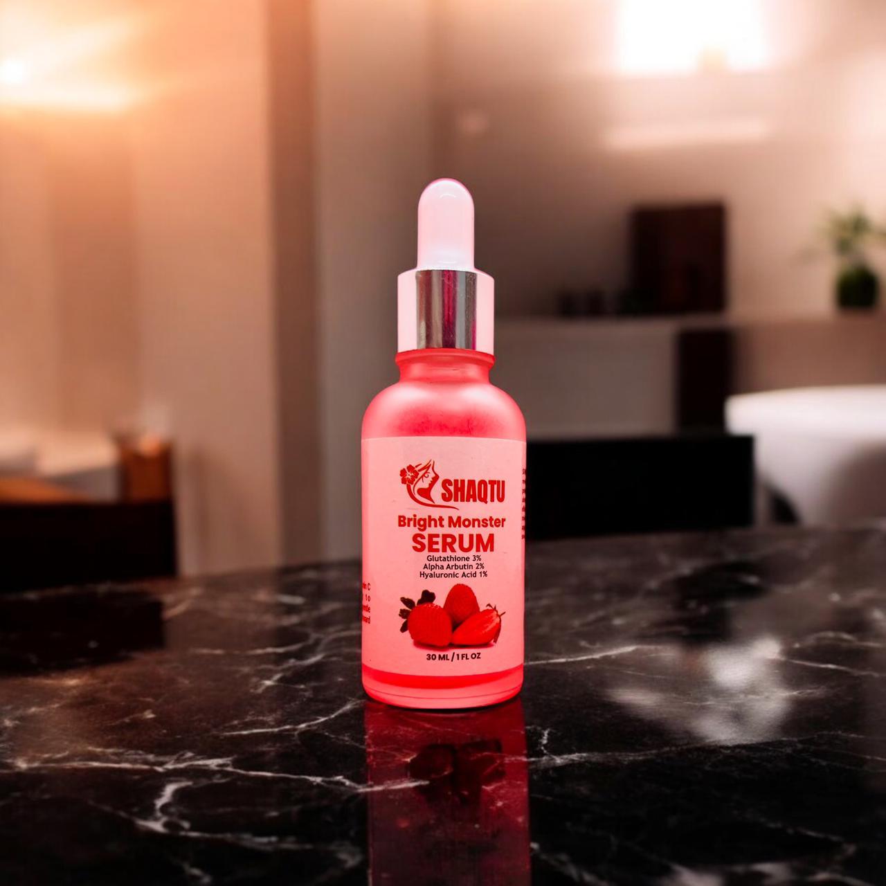 SHAQTU Vitamin C Serum – Whitening & Brightening Face Serum for Smooth, Glowing & Radiant Skin – 30ml.