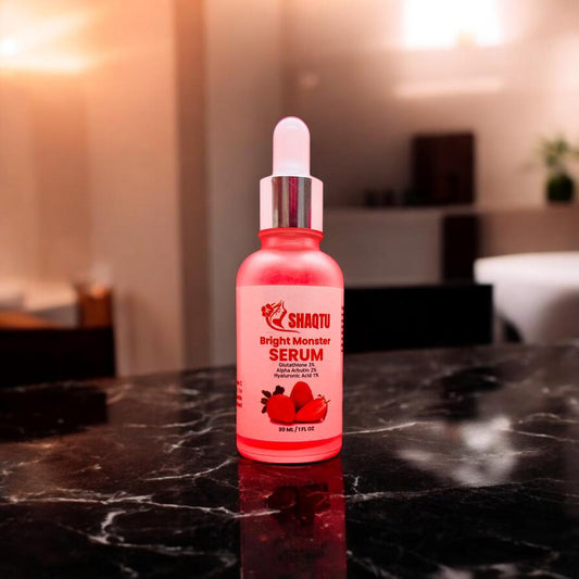 SHAQTU Vitamin C Serum – Whitening & Brightening Face Serum for Smooth, Glowing & Radiant Skin – 30ml.